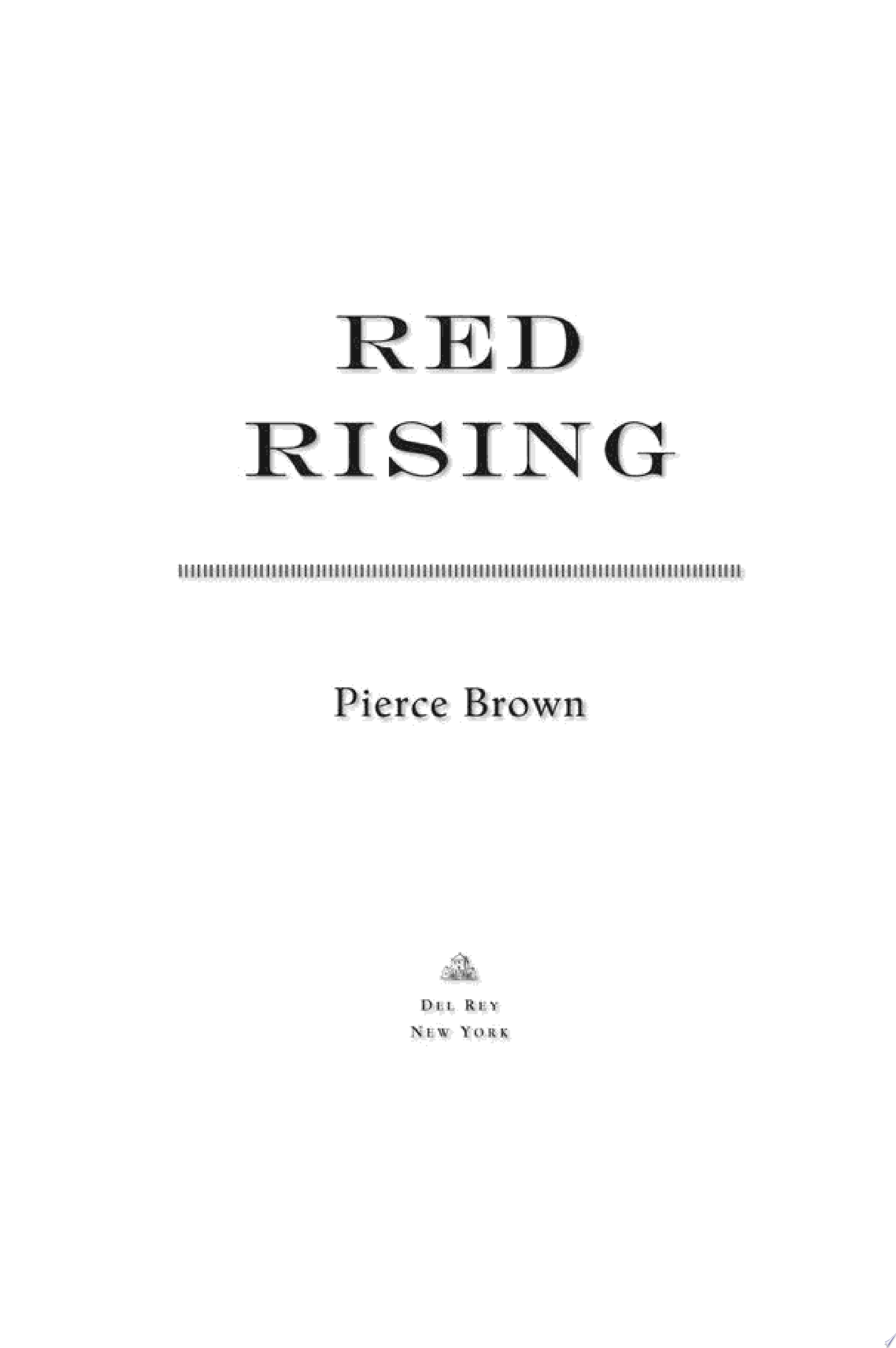 Image for "Red Rising"