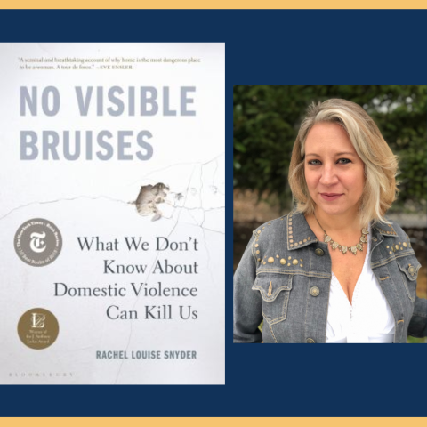 Community Read Flyer - No Visible Bruises with Rachel Louise Snyder
