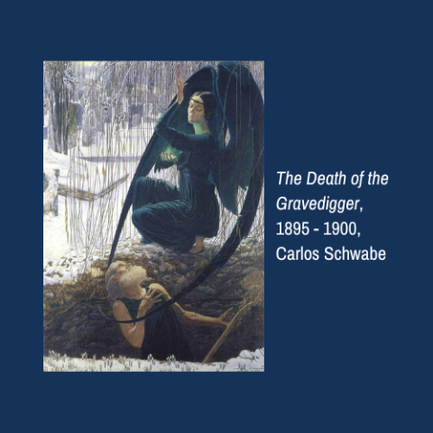 The Death of the Gravedigger - 1900 - Schwabe
