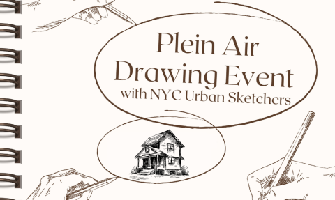 Sketch Book of the Plein Air Drawing Event
