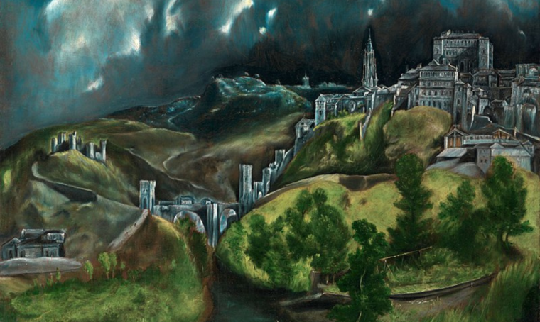 Imaginative Landscape (View of Toledo by El Greco)